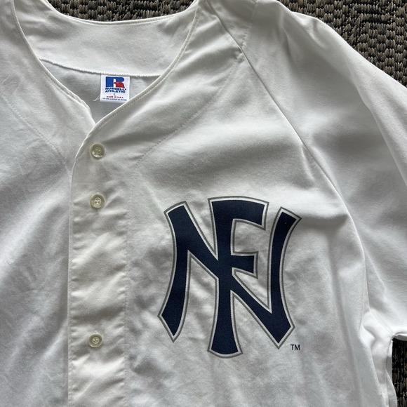 Vintage Russell Athletic Jersey Size XL White UNF Ospreys NCAA Baseball 90s - Picture 2 of 9